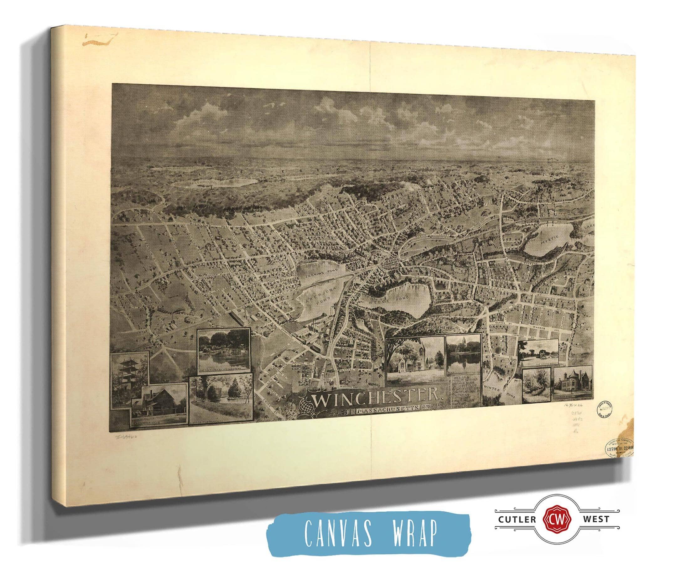 Winchester Massachusetts 1898 State of Massachusetts