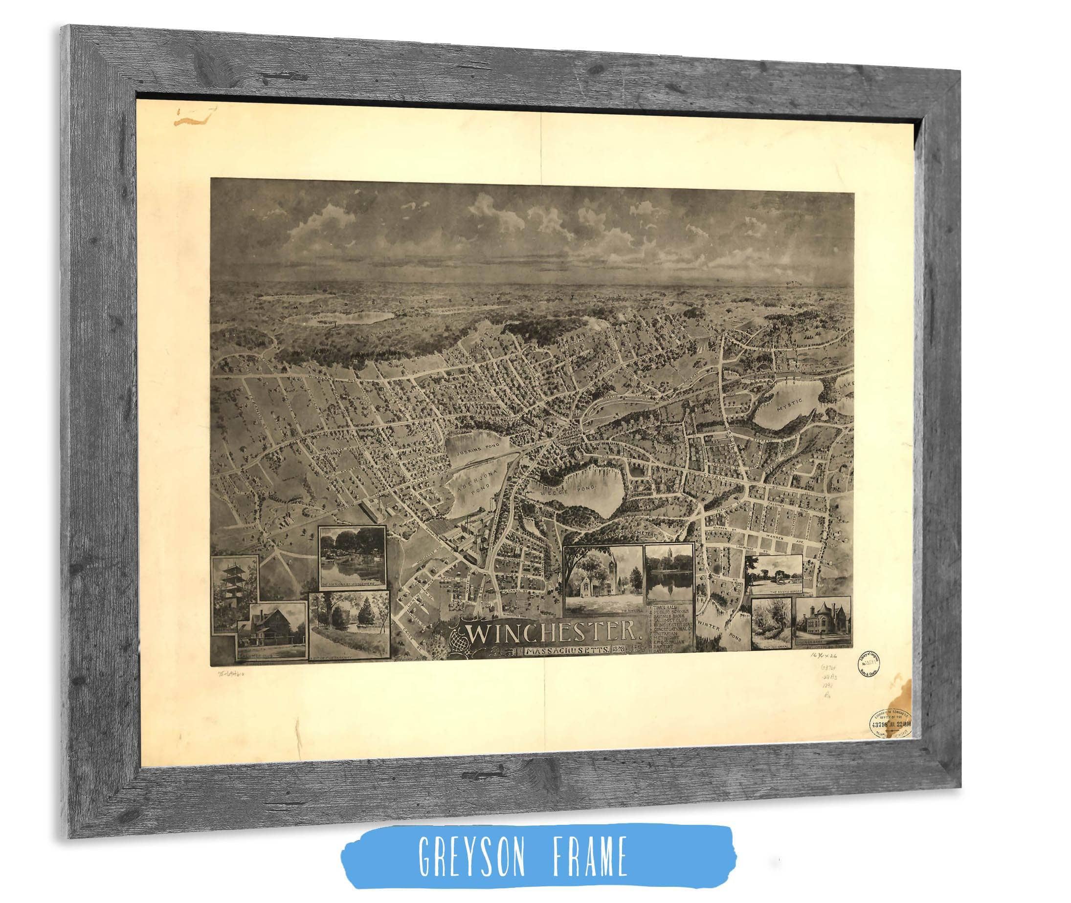 Winchester Massachusetts 1898 State of Massachusetts - Image 6