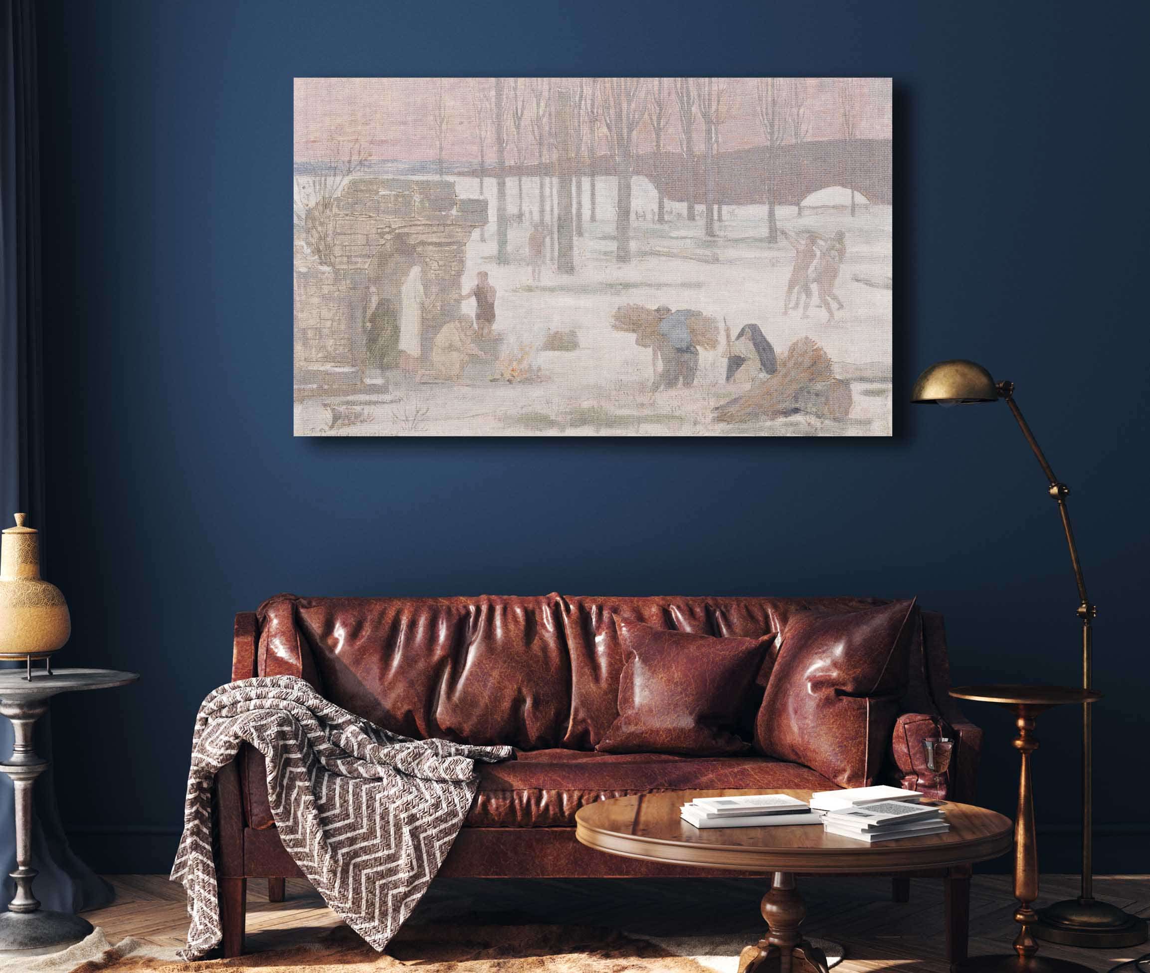 Winter by Pierre Puvis De Chavannes - Image 4