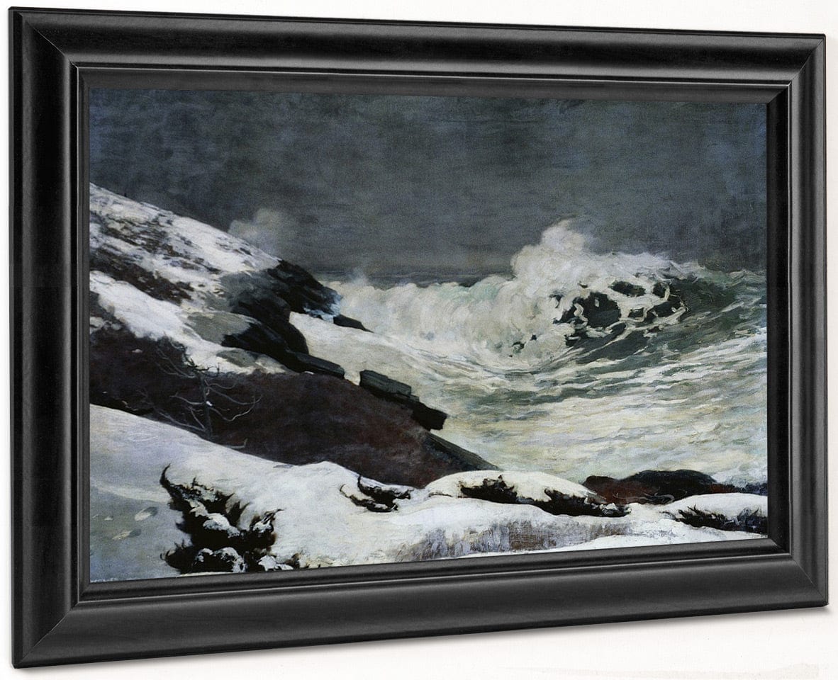 Winter Coast By Winslow Homer - Image 8