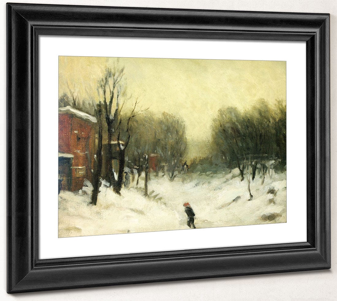 Winter Landscape Central Park 1902 By Robert Henri - Image 4
