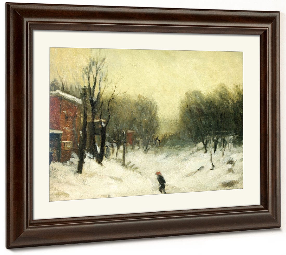 Winter Landscape Central Park 1902 By Robert Henri - Image 5