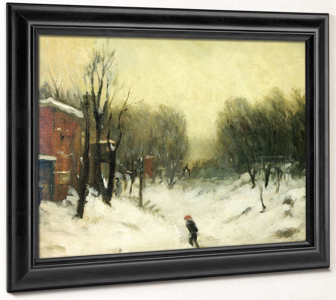 Winter Landscape Central Park 1902 By Robert Henri - Image 8