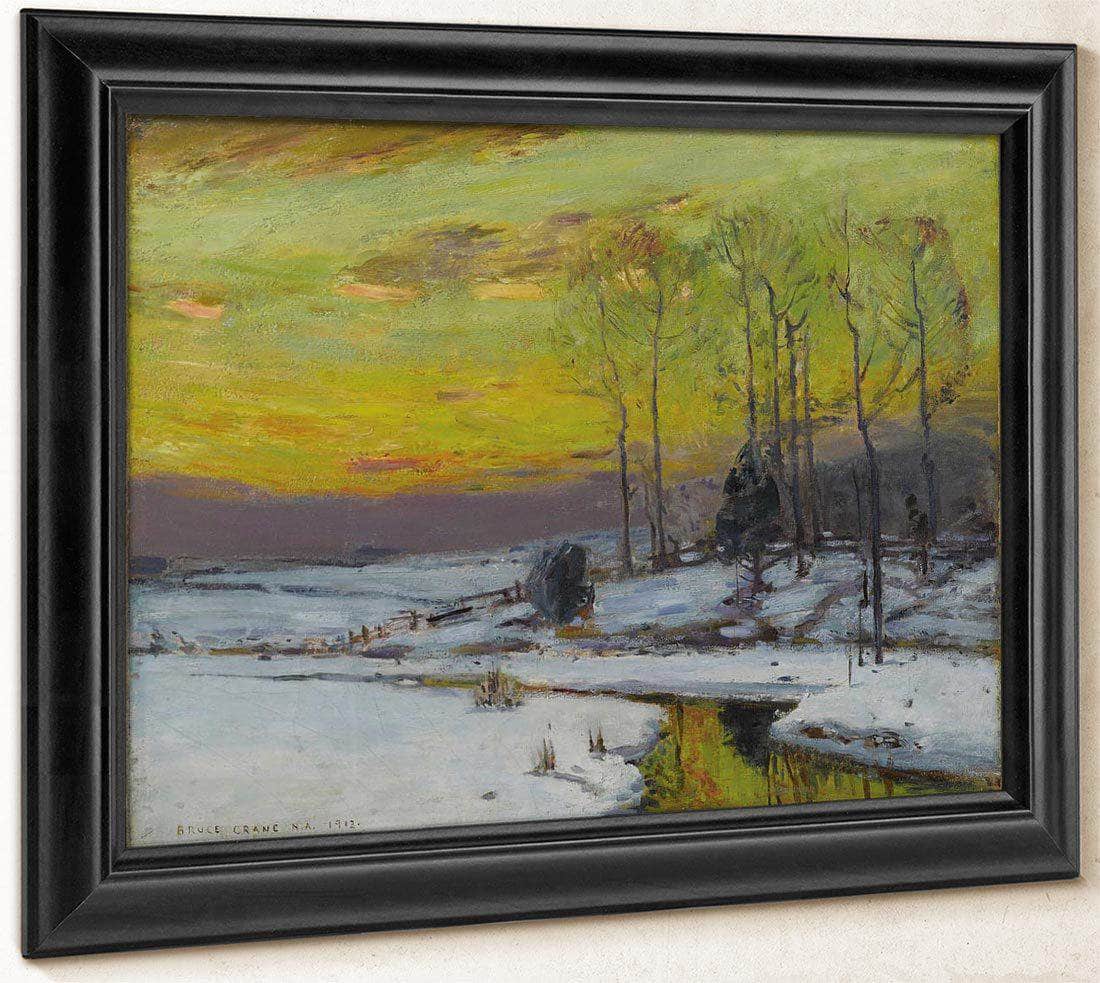 Winter Stream 1912 By Bruce Crane - Image 8