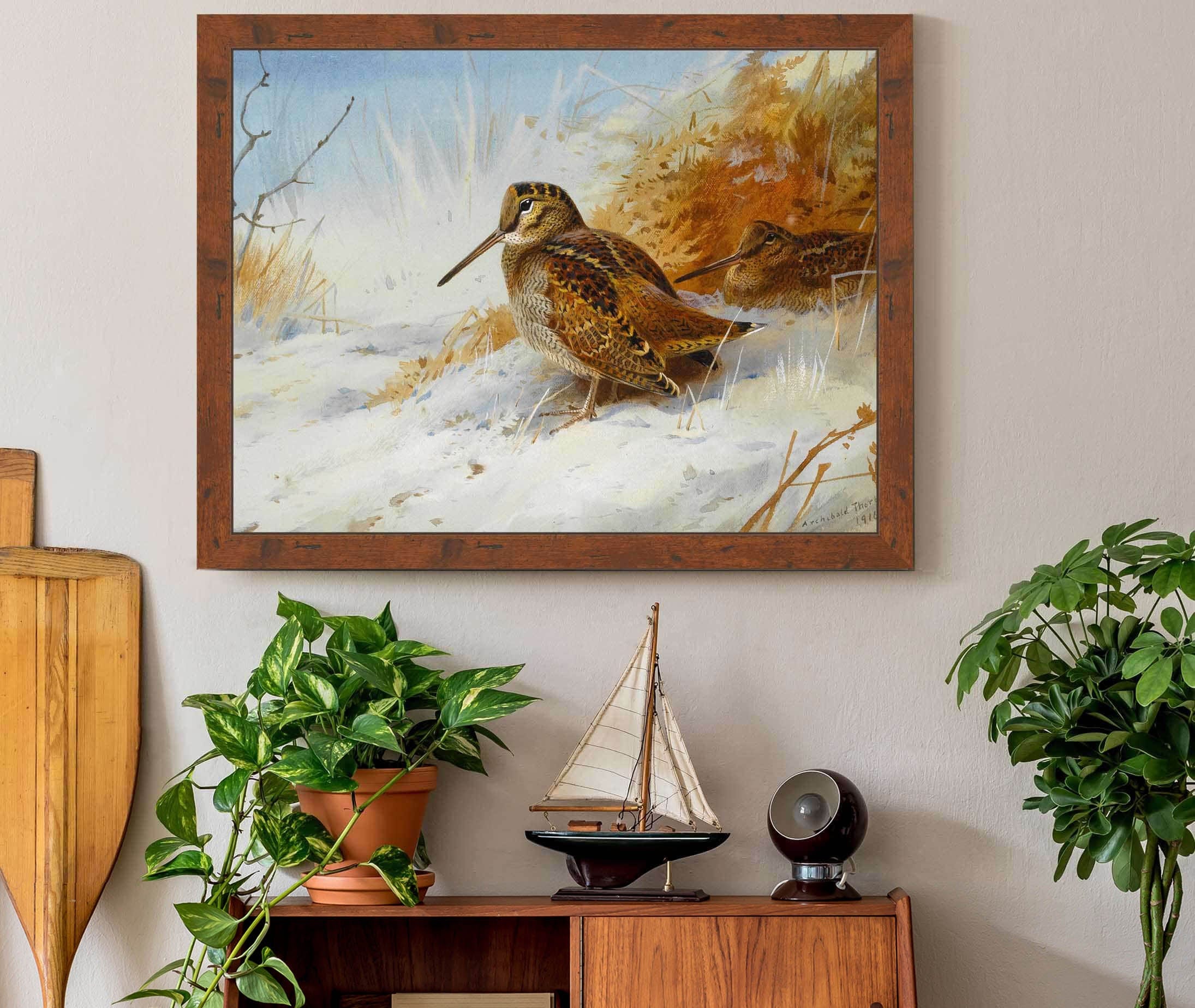 Winter Woodcock by Archibald Thorburn - Image 3