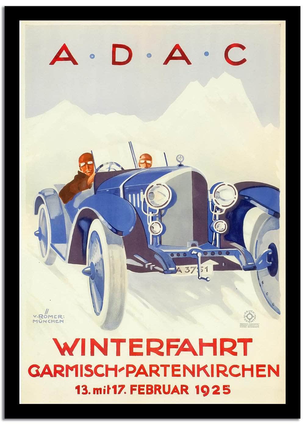 Winterfahrt Vintage Poster - Image 2
