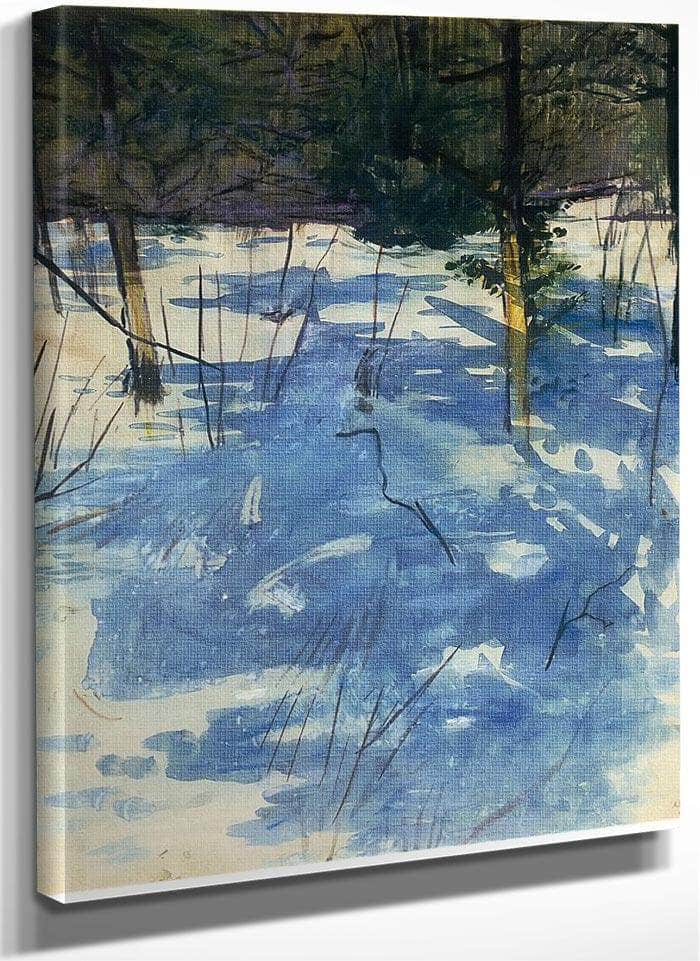 Winter In The City By Paul Cornoyer
