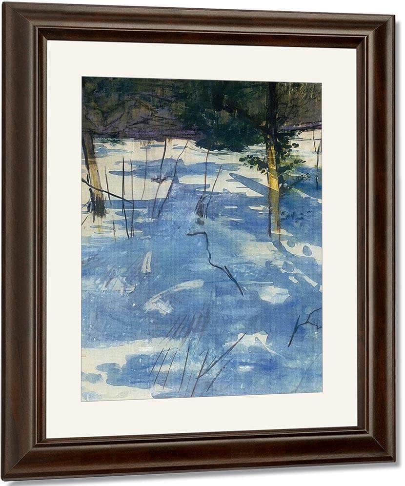 Winter In The City By Paul Cornoyer - Image 4
