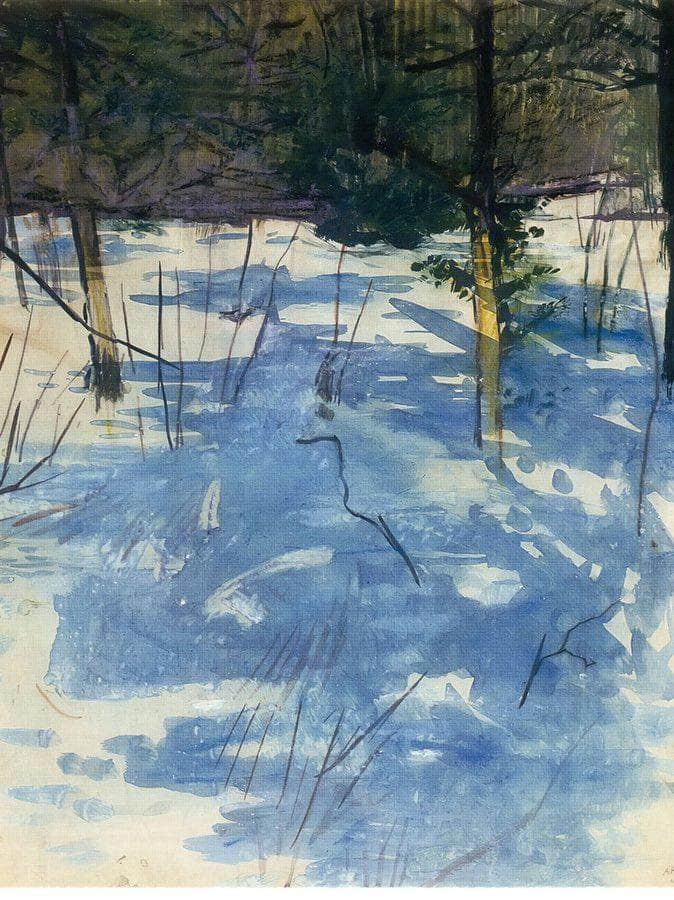 Winter In The City By Paul Cornoyer - Image 6
