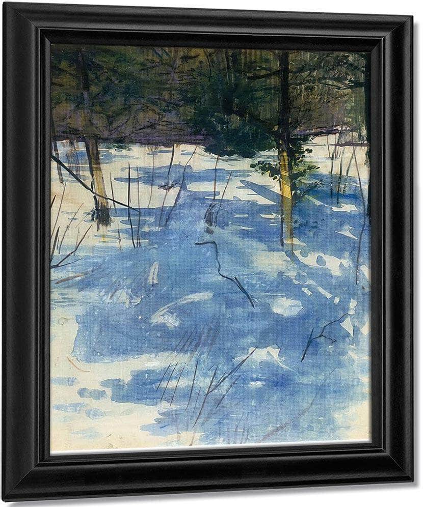 Winter In The City By Paul Cornoyer - Image 7