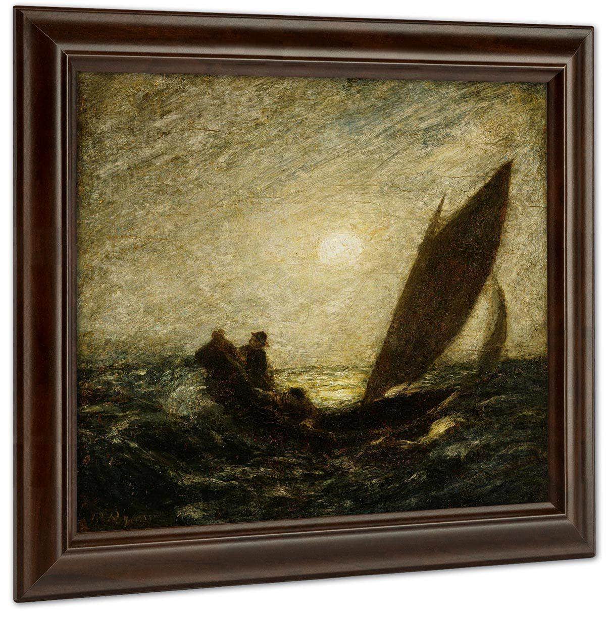 With Sloping Mast And Dipping Prow By Albert Pinkhamryder - Image 4