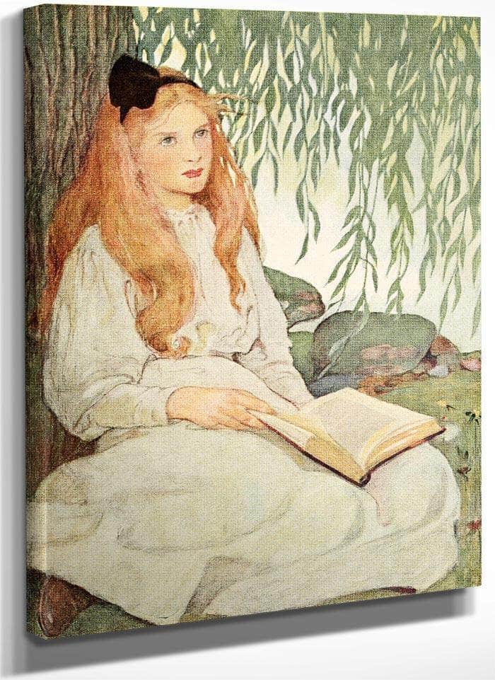 With Thoughtful Eyes By Jessie Willcox Smith
