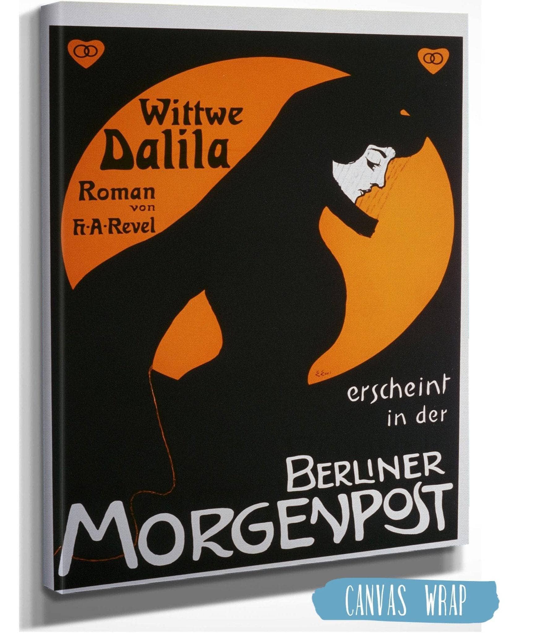 Wittwe Dalila - Roman Von H A Revel - Erscheint In Der Berliner Morgenpost