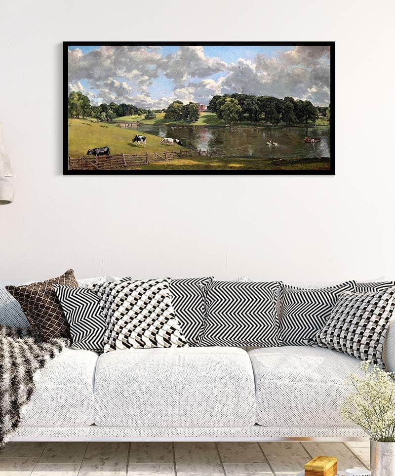 Wivenhoe Park Painting John Constable Canvas Art - Image 4