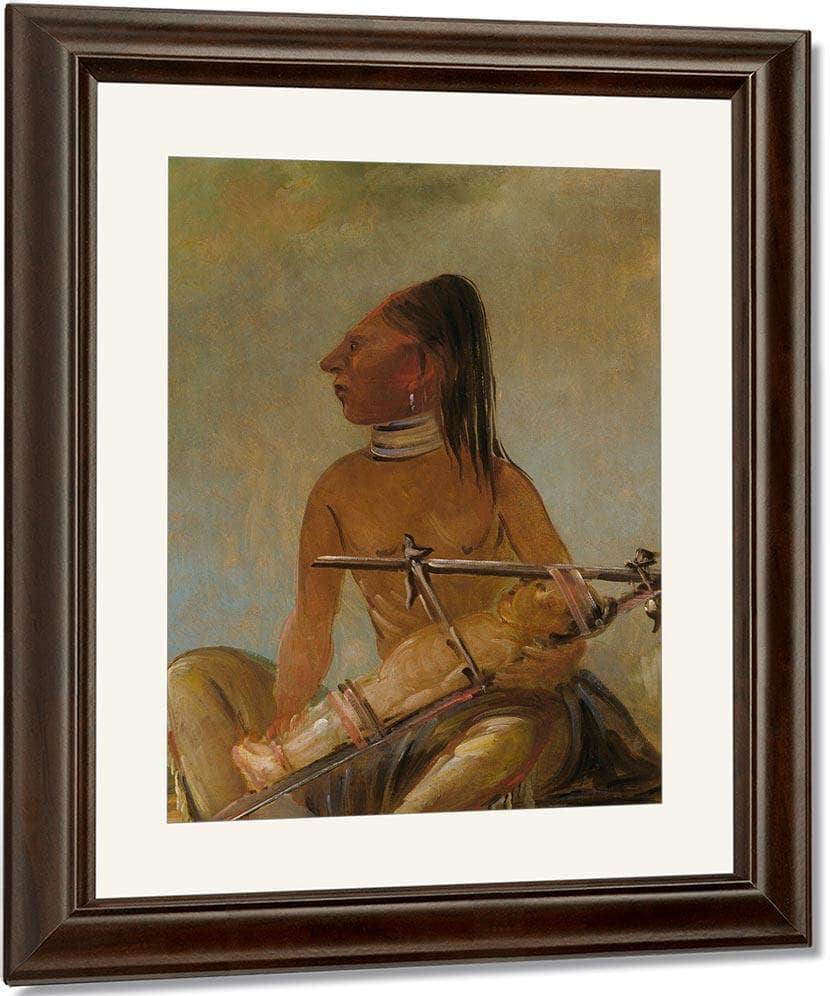 Woman And Child, Showing How The Heads Of Children Are Flattened By George Catlin - Image 3