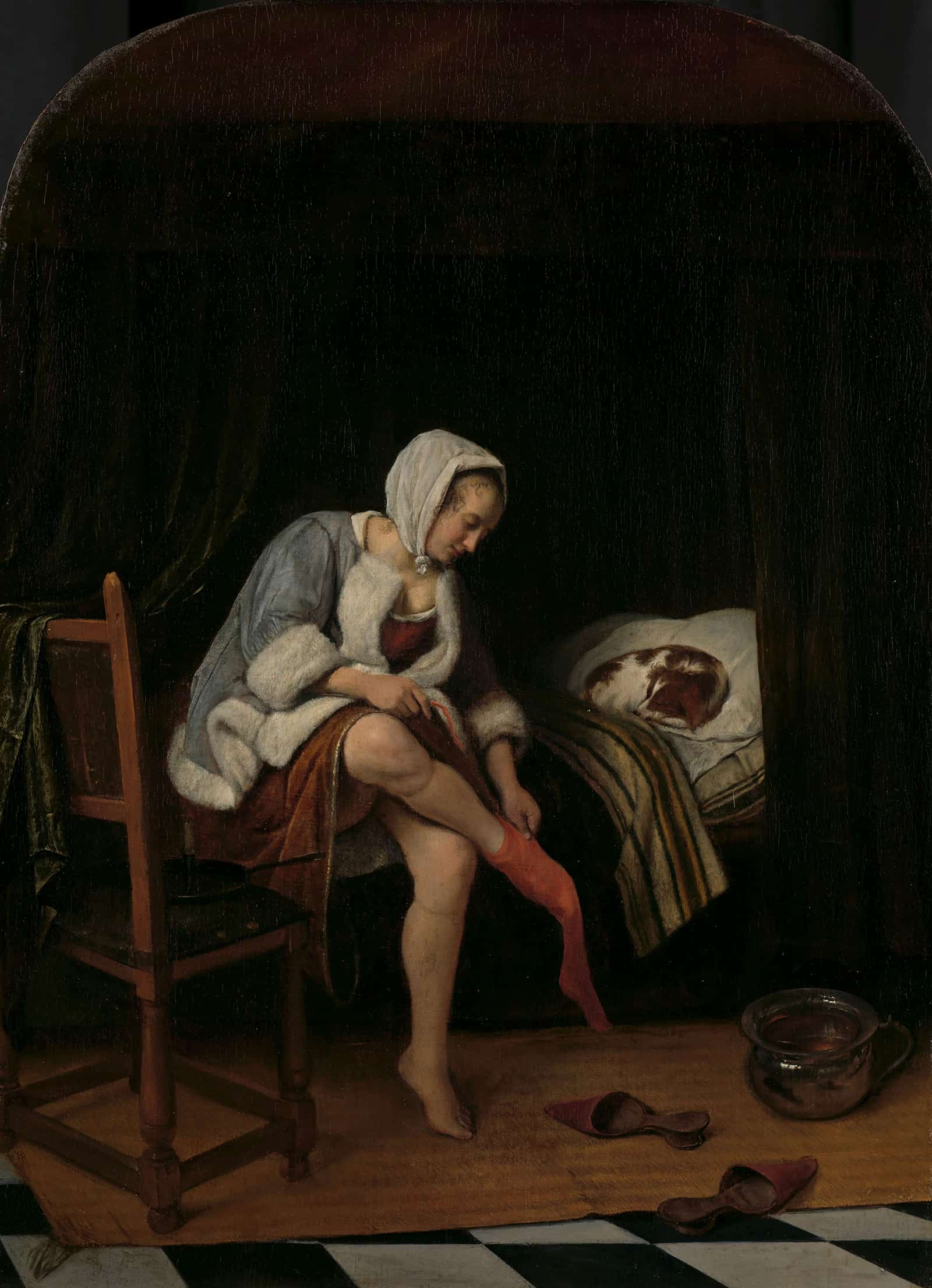 Woman At Her Toilet by Jan Steen