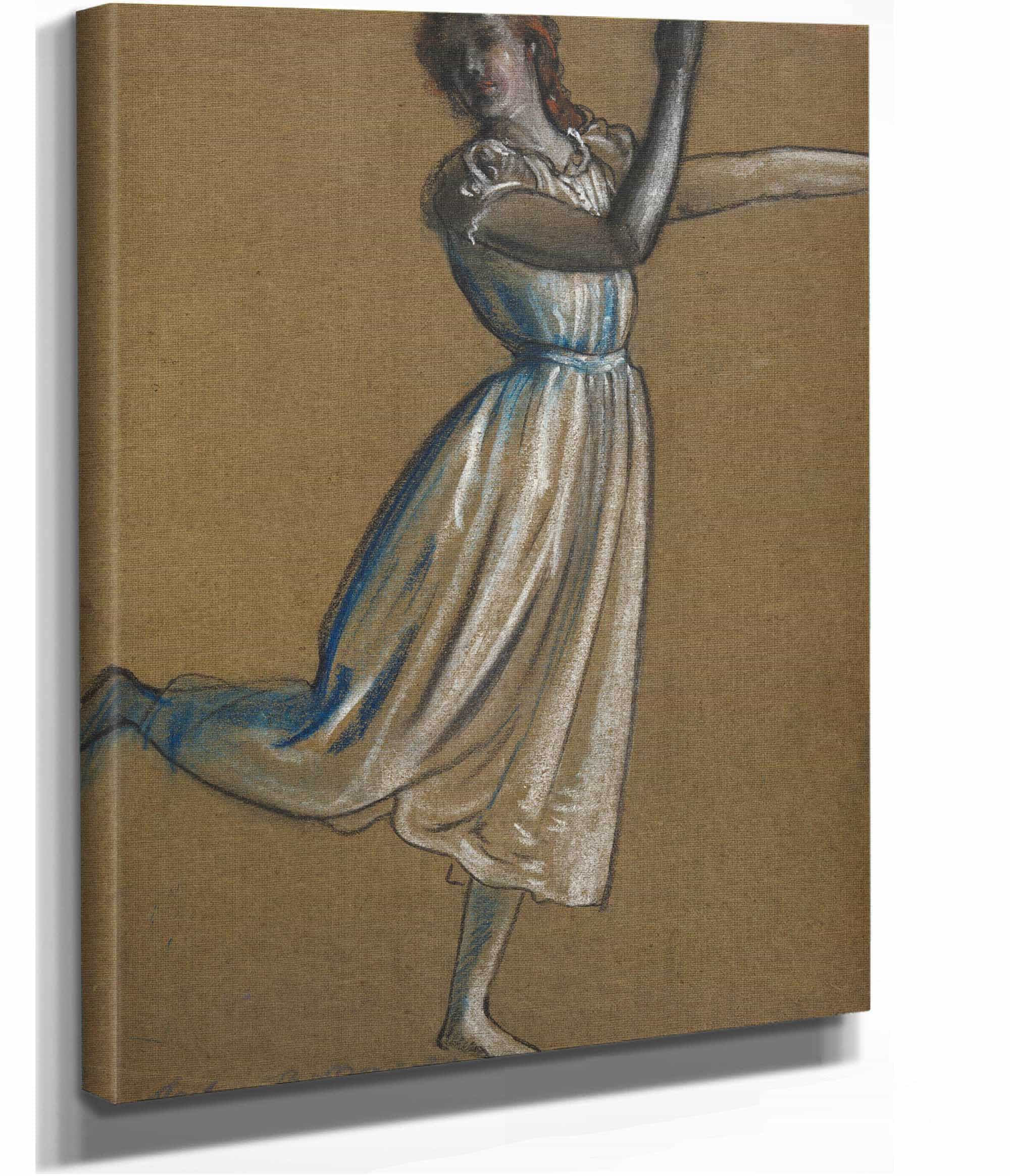 Woman Dancing by Arthur Bowen Davies - Image 2