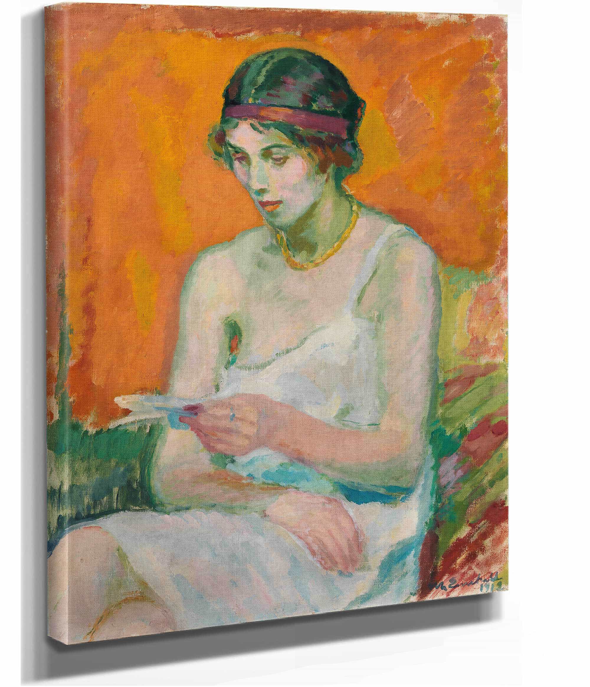 Woman In Her Petticoat by Magnus Enckell - Image 2