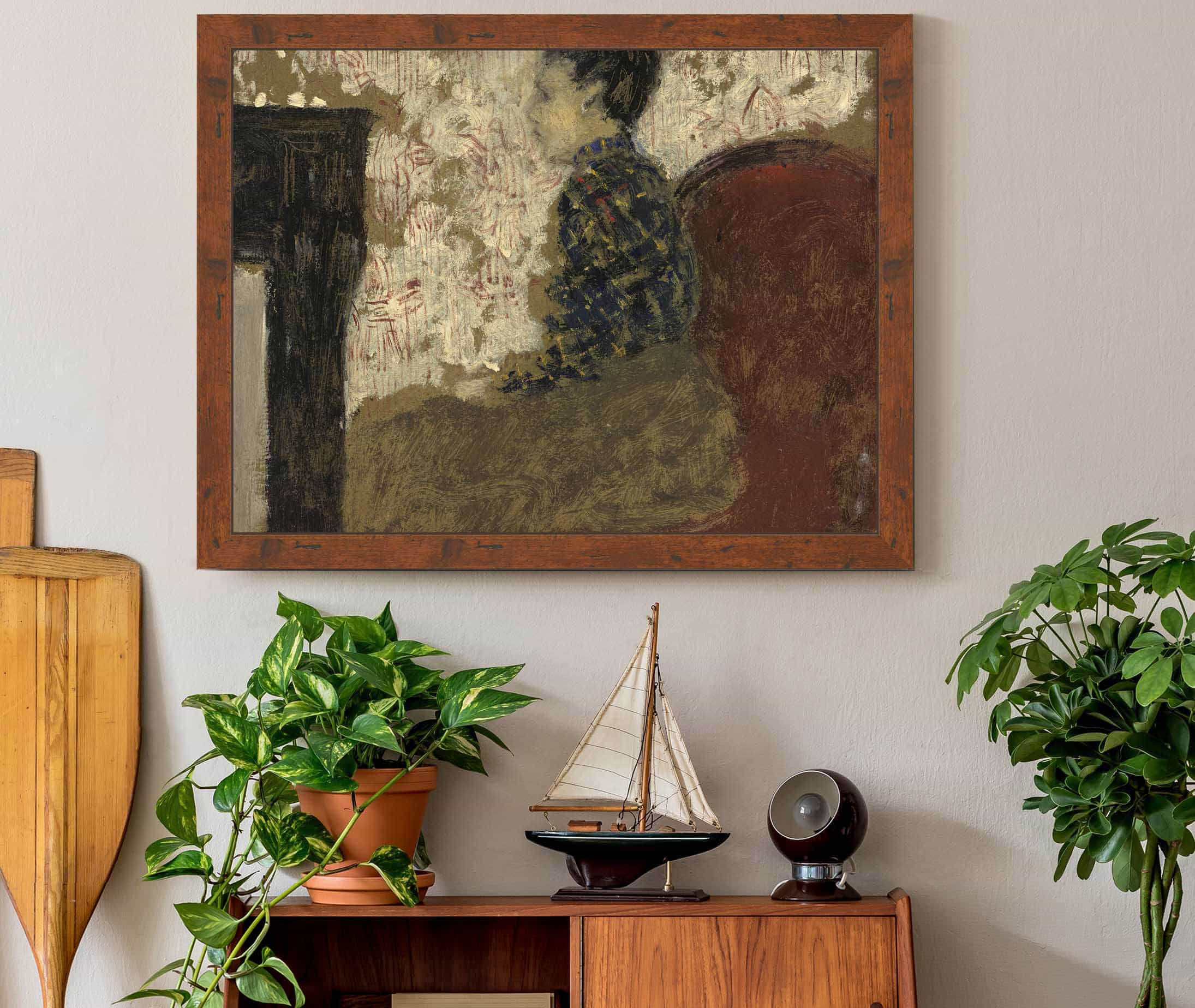 Woman Sitting By The Fireside by Edouard Vuillard - Image 3