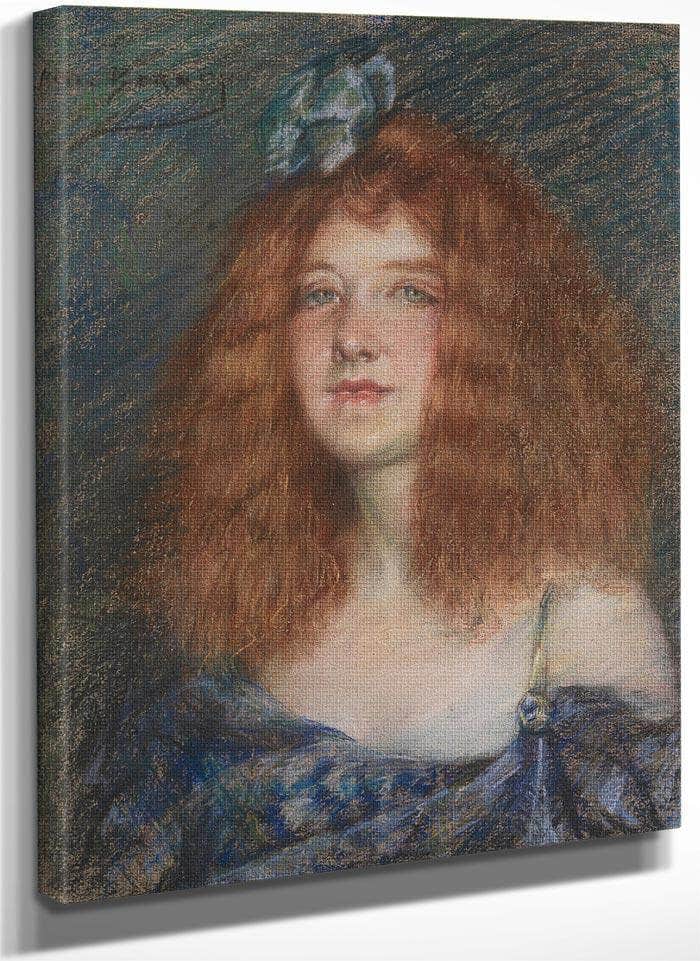 Woman With Red Hair By Alice Pike Barney