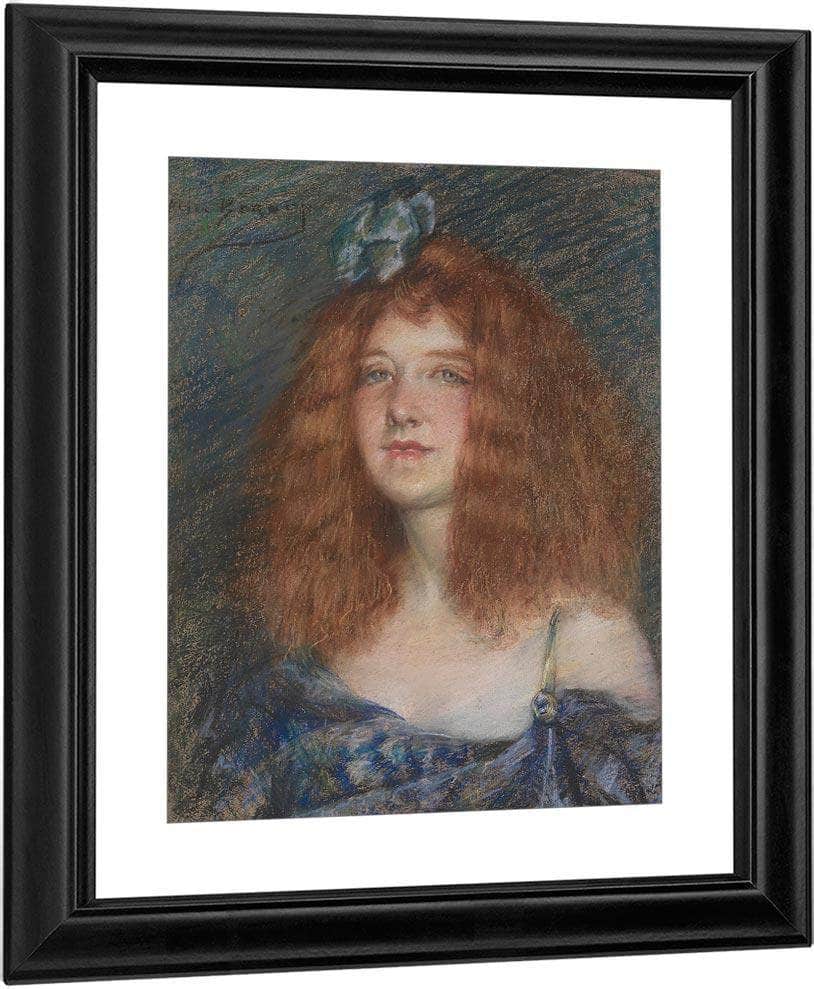 Woman With Red Hair By Alice Pike Barney - Image 3