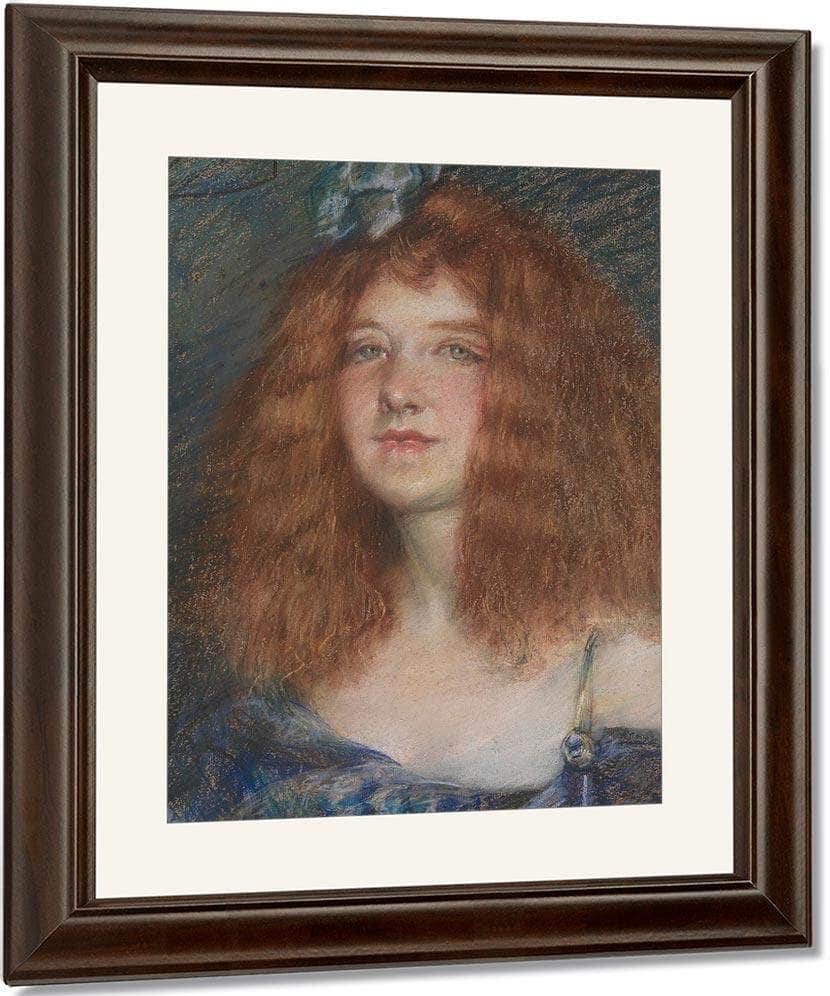 Woman With Red Hair By Alice Pike Barney - Image 4