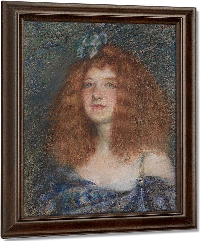 Woman With Red Hair By Alice Pike Barney - Image 5