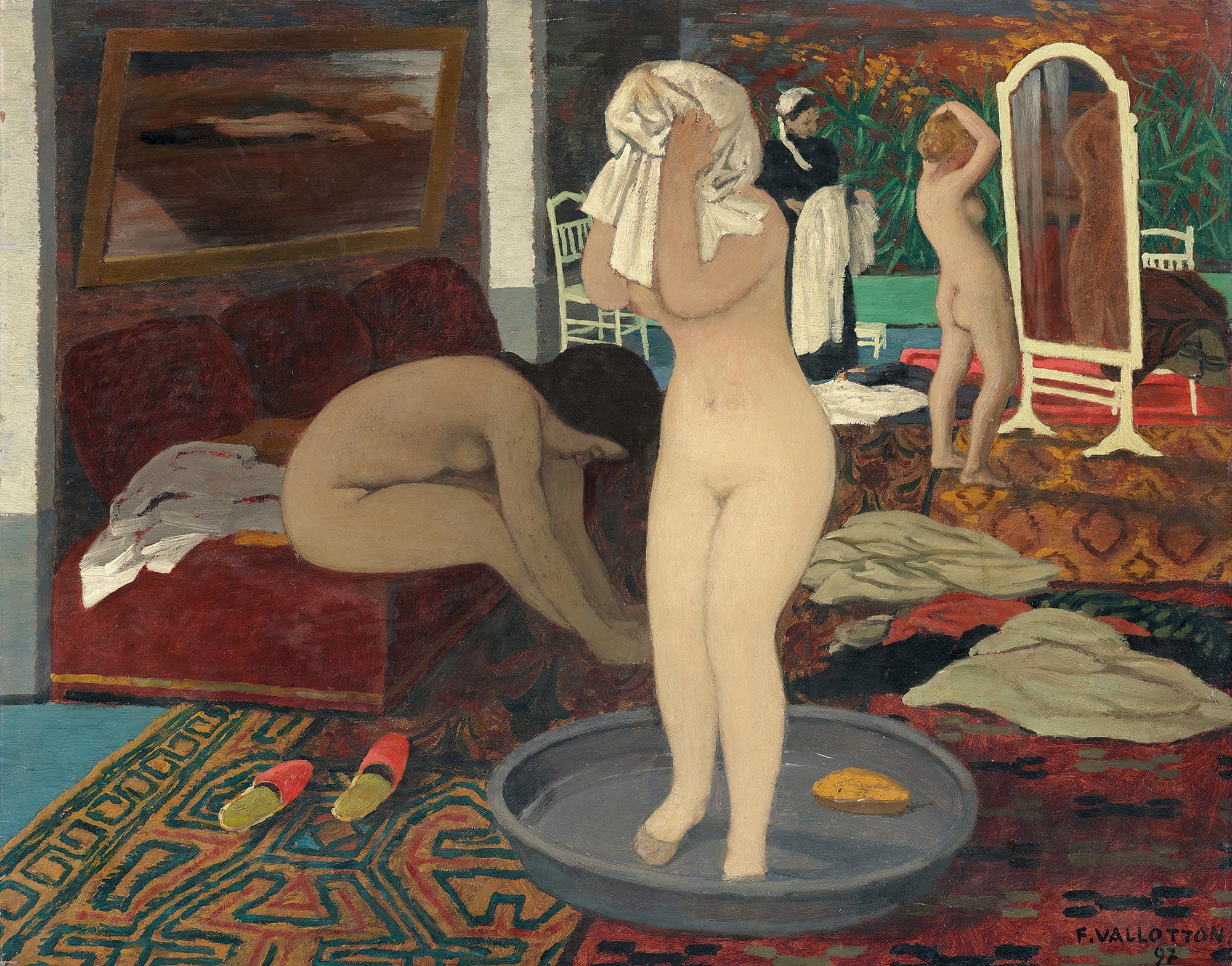 Women At Their Toilette by Felix Vallotton - Image 2