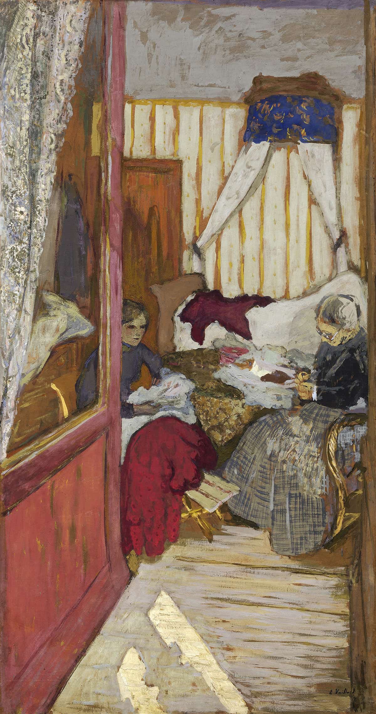 Women Sewing by Edouard Vuillard - Image 3