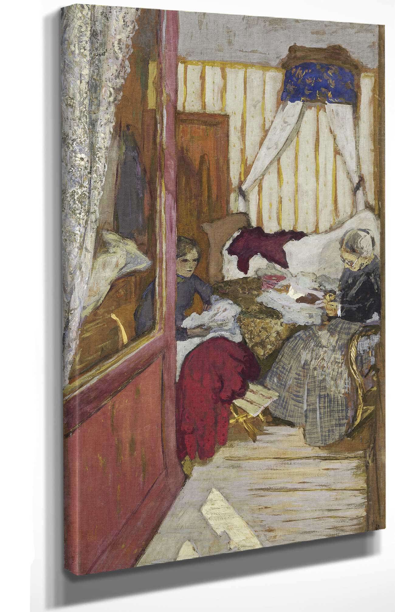 Women Sewing by Edouard Vuillard - Image 4