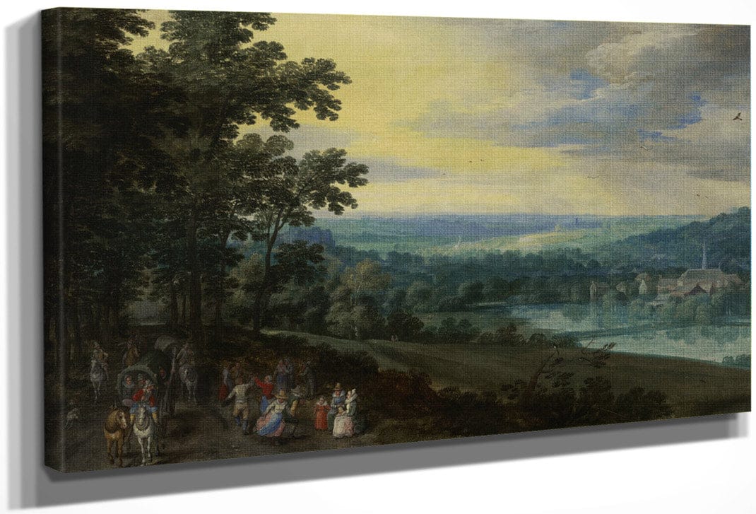 Woodland Fair By Jan Brueghel The Elder