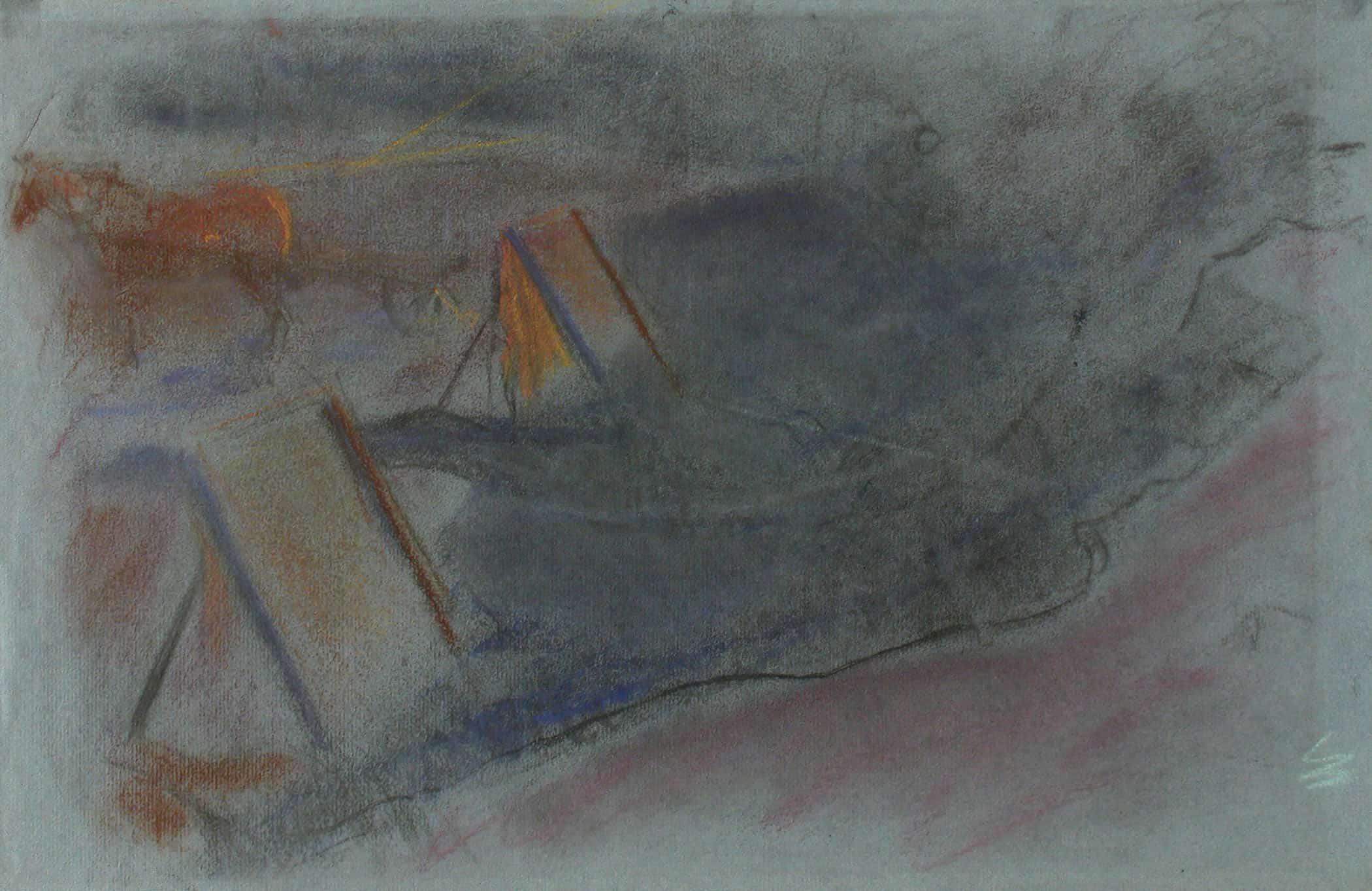 Working Horse Study by Magnus Enckell - Image 2