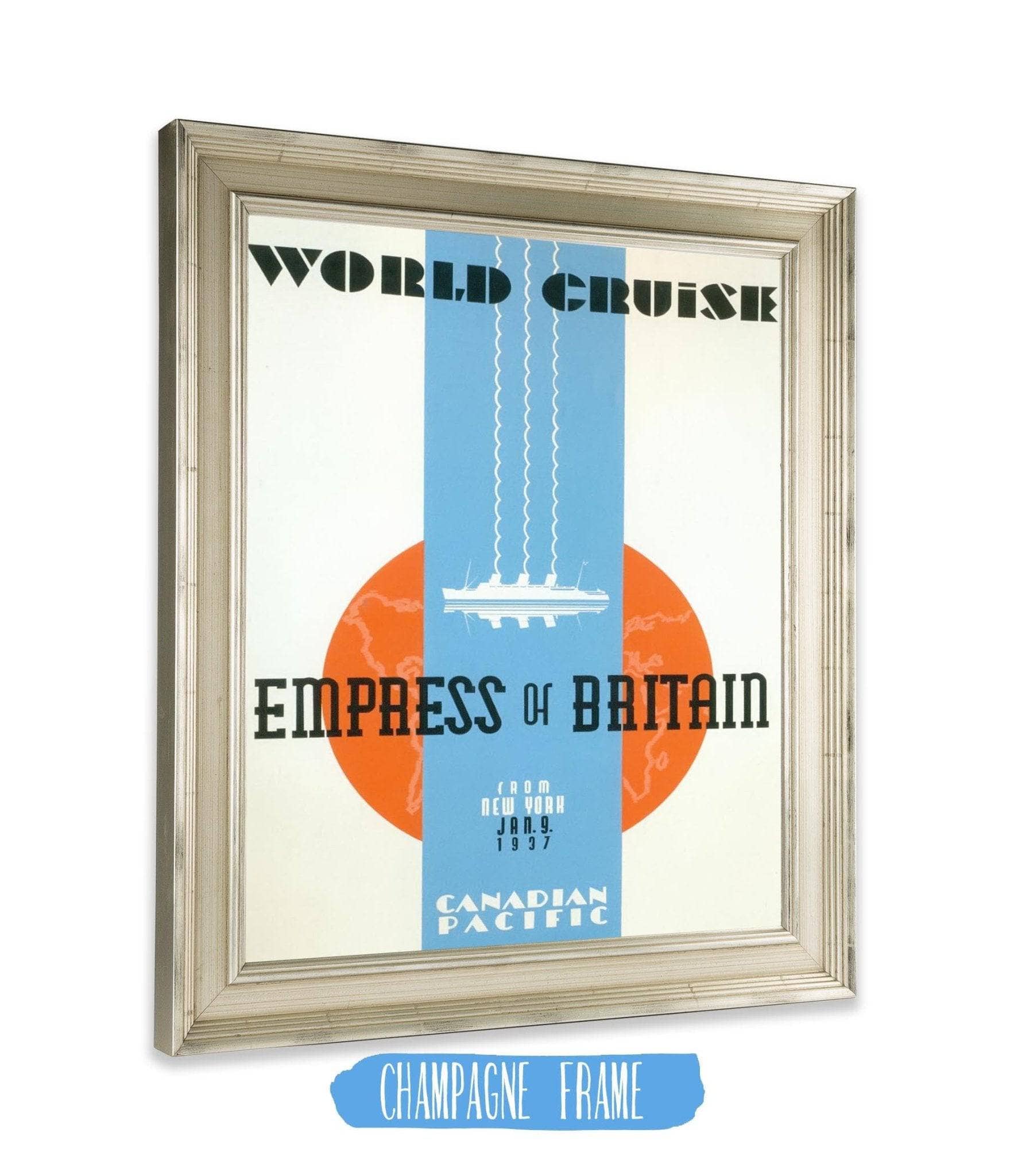 World Cruise Empress Of Britain Canadian Pacific - Image 2