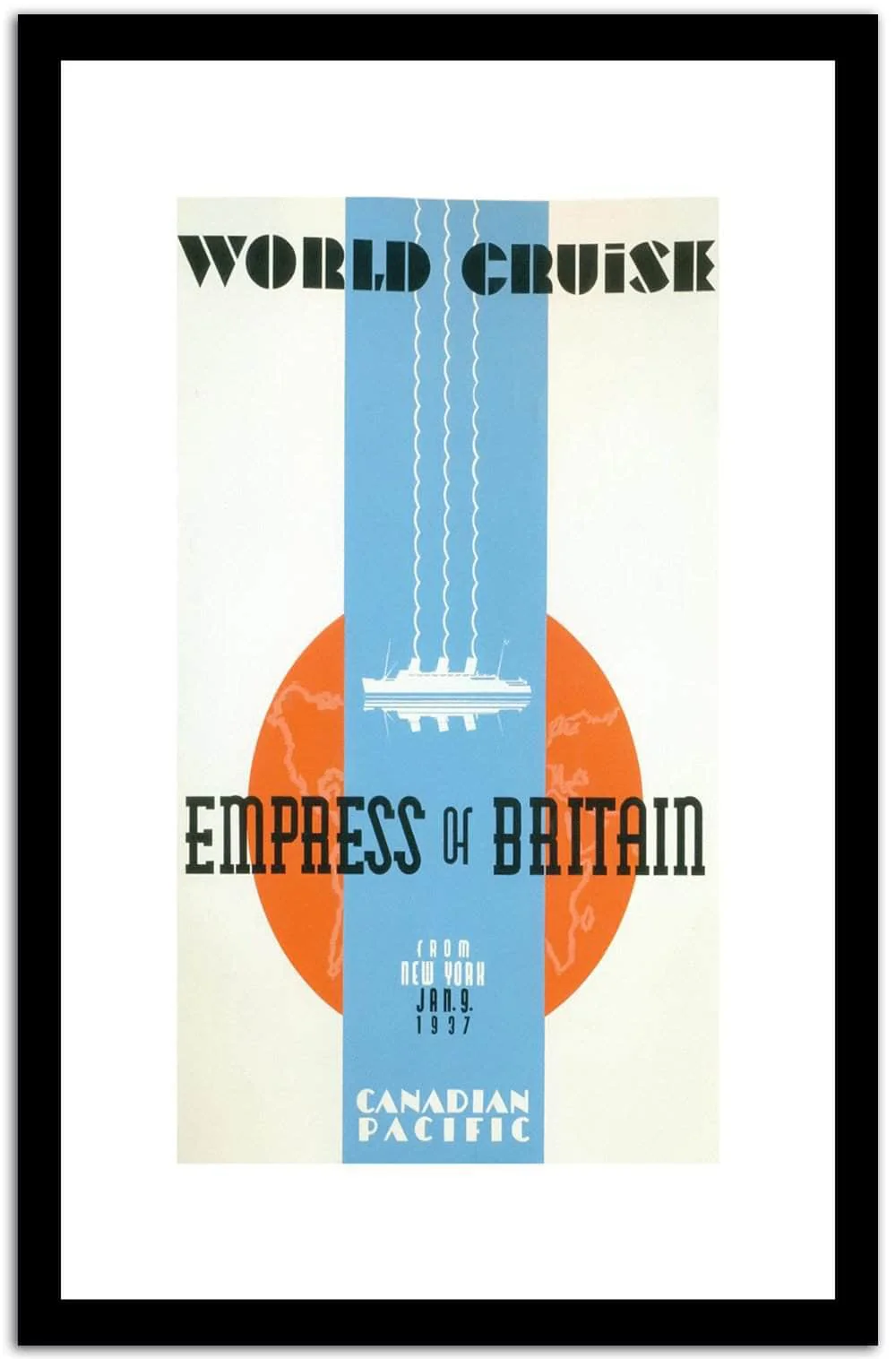 World Cruisi Vintage Poster