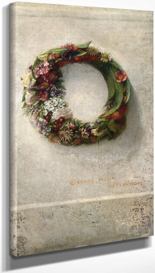 Wreath Of Flowers By John La Farge - Image 3
