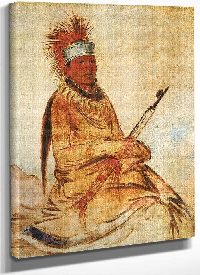 W'y Ee Yogh, Man Of Sense, A Brave By George Catlin