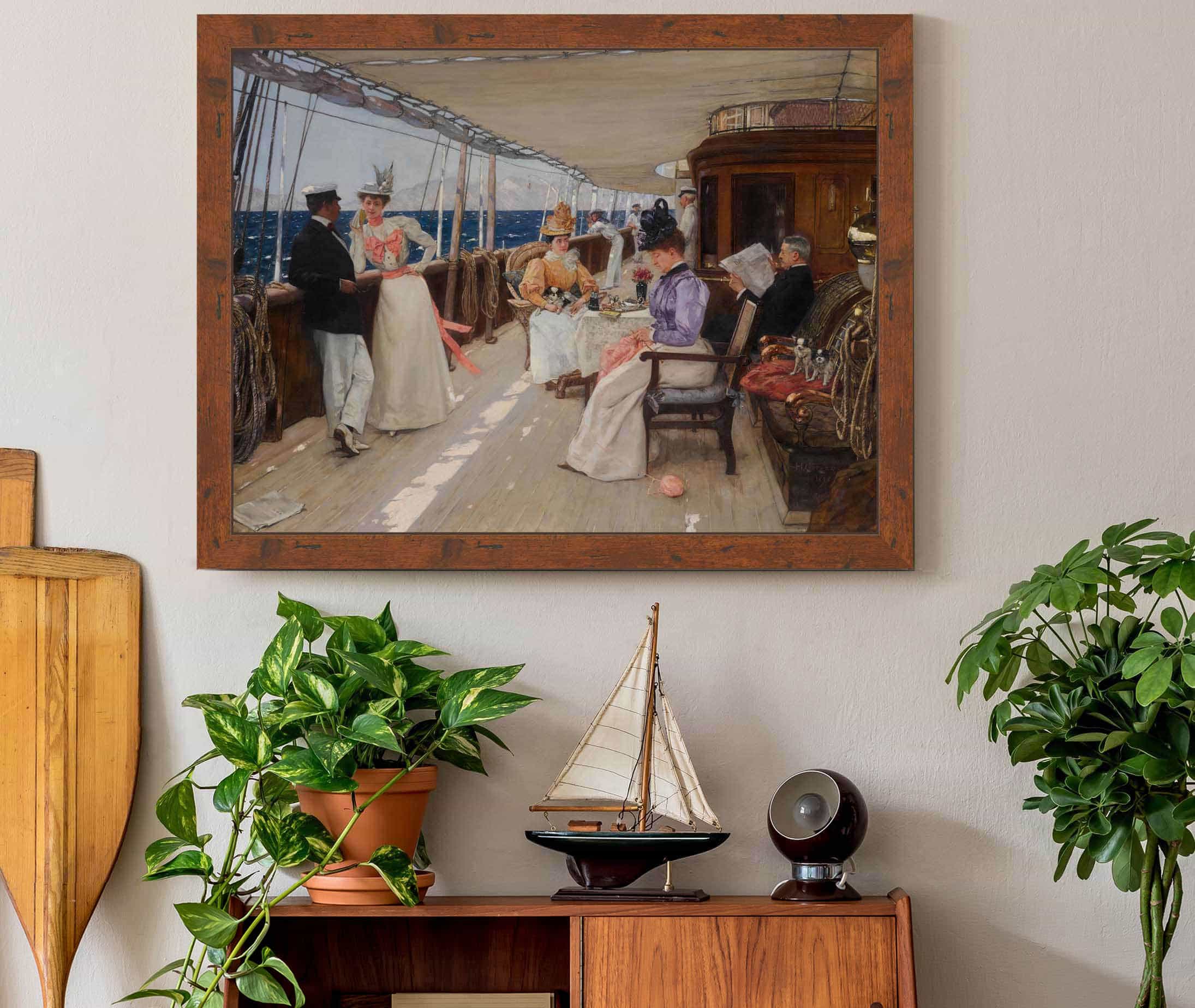 Yachting In The Archipelago by Henri Gervex - Image 3