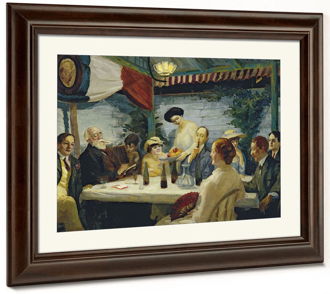 Yeats At Petitpas' By John Sloan - Image 3