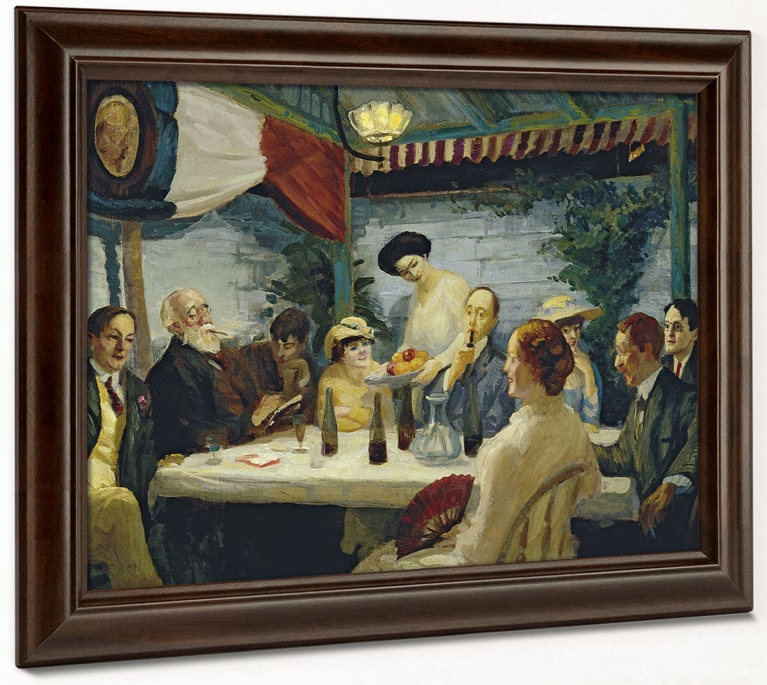 Yeats At Petitpas' By John Sloan - Image 4