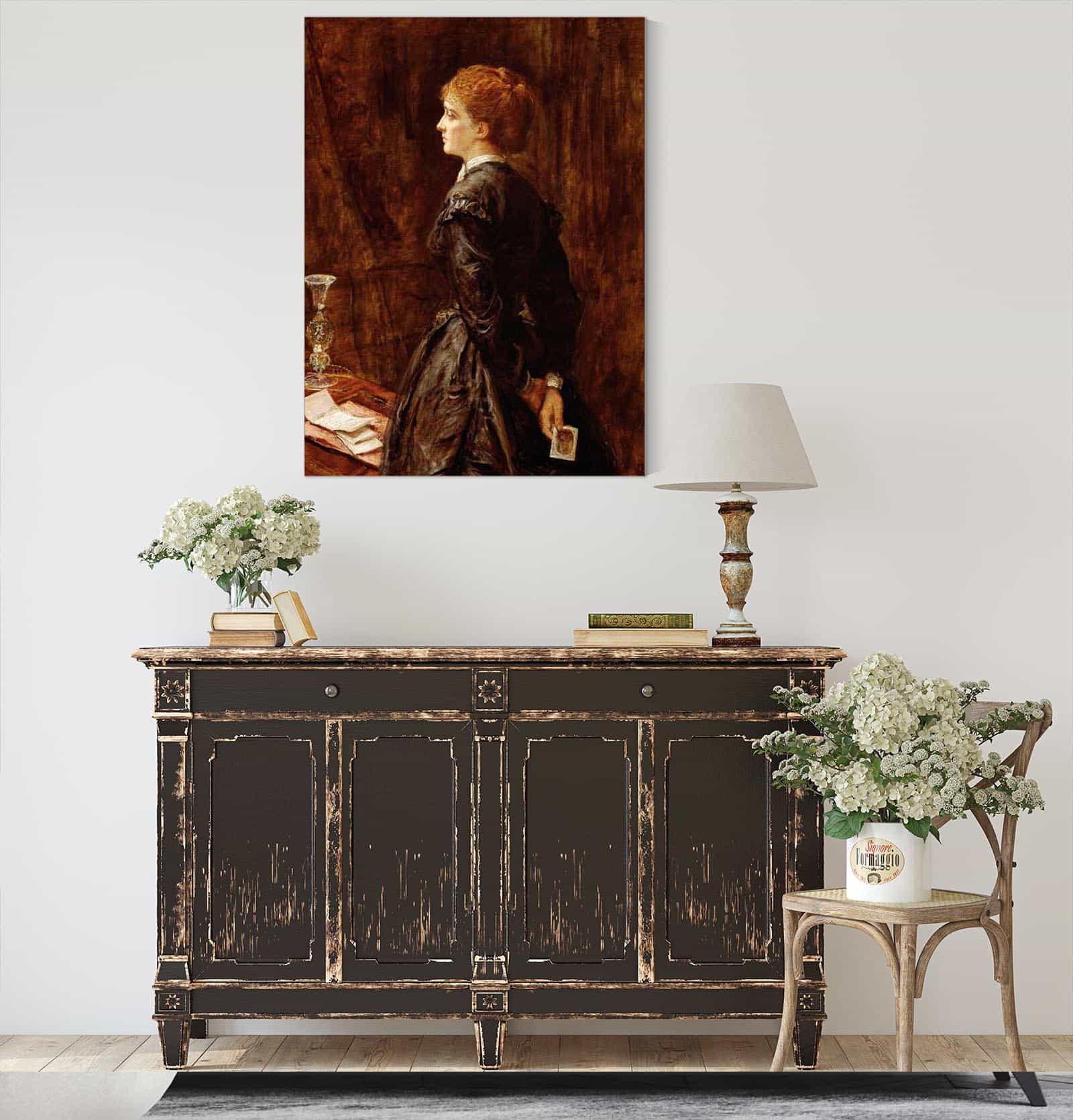Yes Or No by Sir John Everett Millais - Image 4