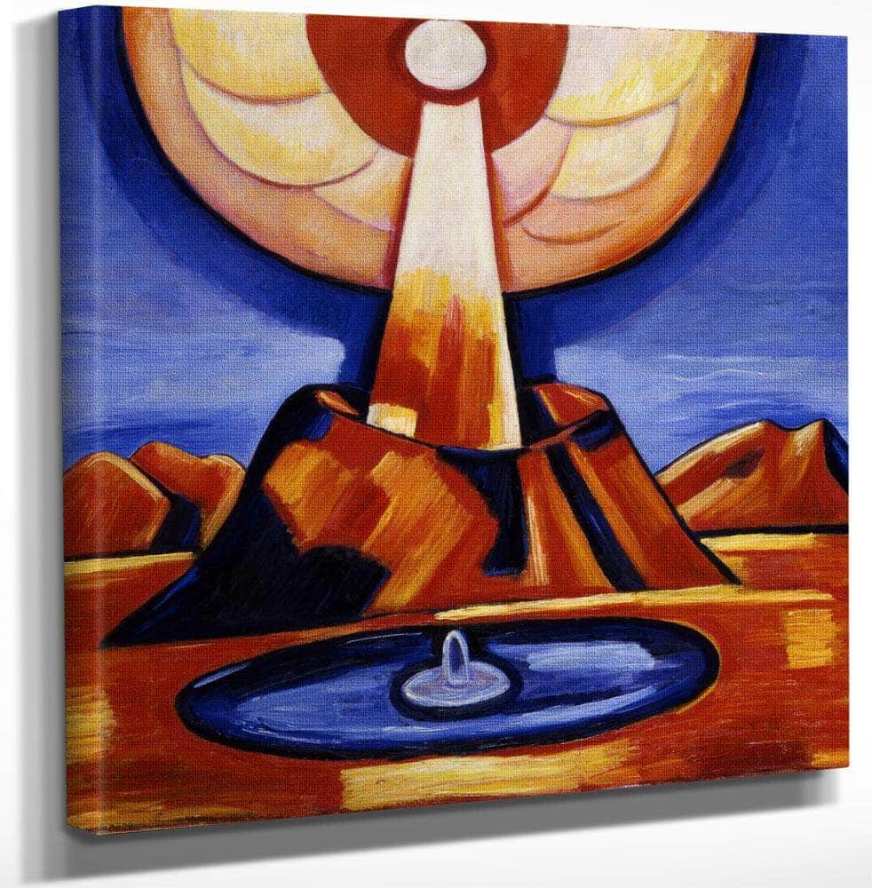 Yliaster (Paracelsus) By Marsden Hartley