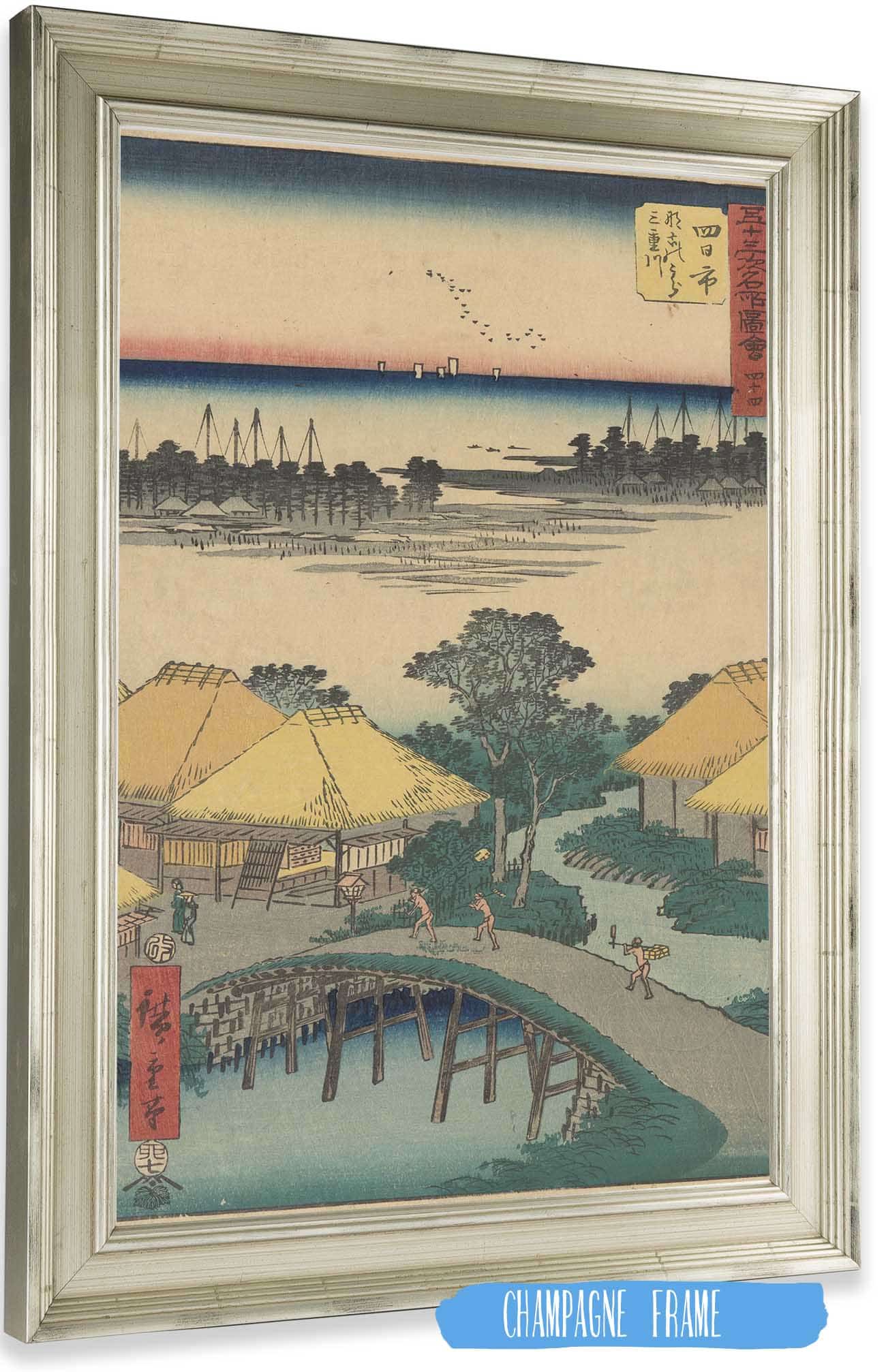 Yokkaichi by Ando Hiroshige
