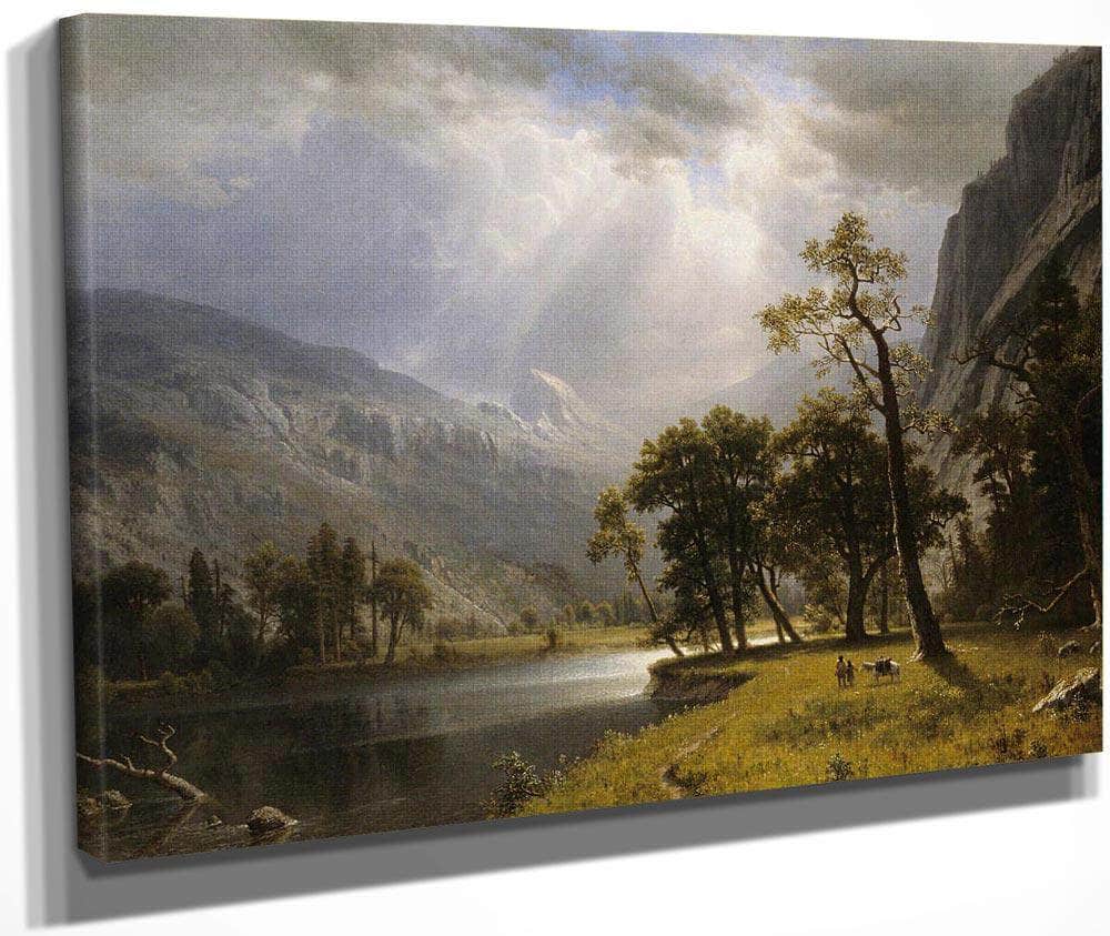 Yosemite Valley (Formerly Half Dome Yosemite Valley) By Bierstadt, Albert
