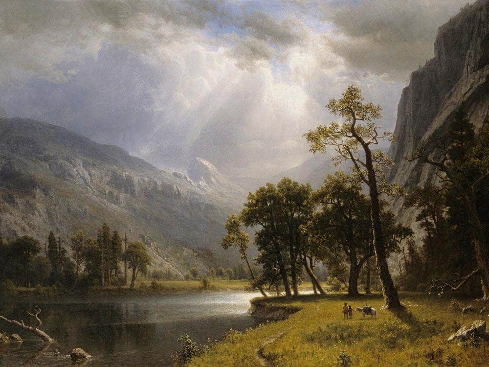 Yosemite Valley (Formerly Half Dome Yosemite Valley) By Bierstadt, Albert - Image 5