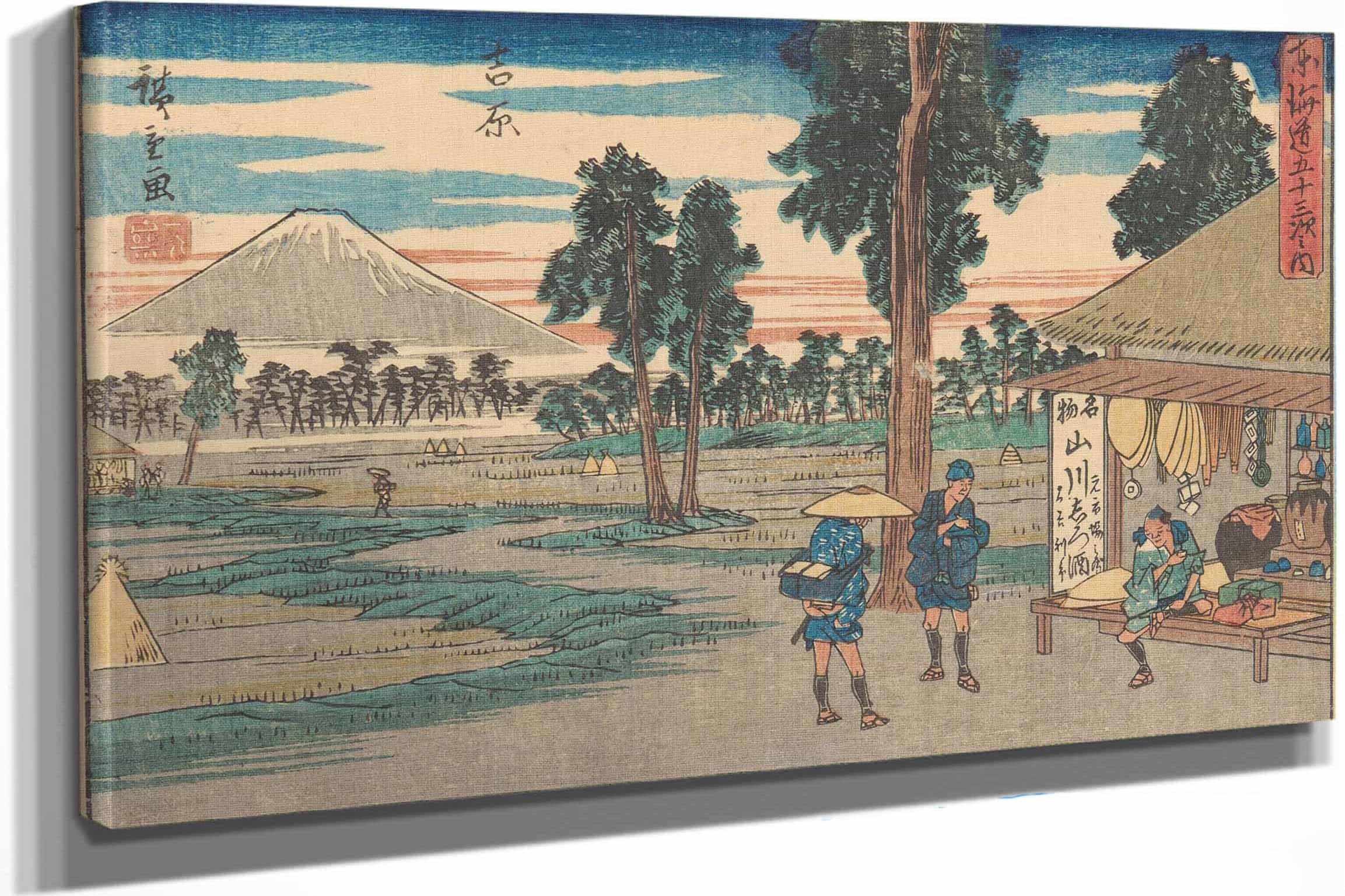Yoshiwara by Ando Hiroshige - Image 6
