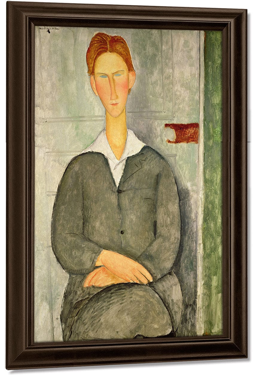 Young Boy With Red Hair By Amedeo Modigliani - Image 5