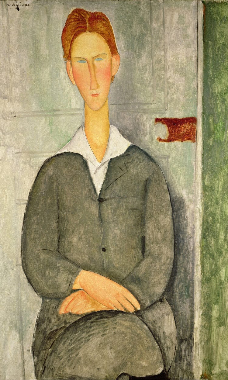 Young Boy With Red Hair By Amedeo Modigliani - Image 6