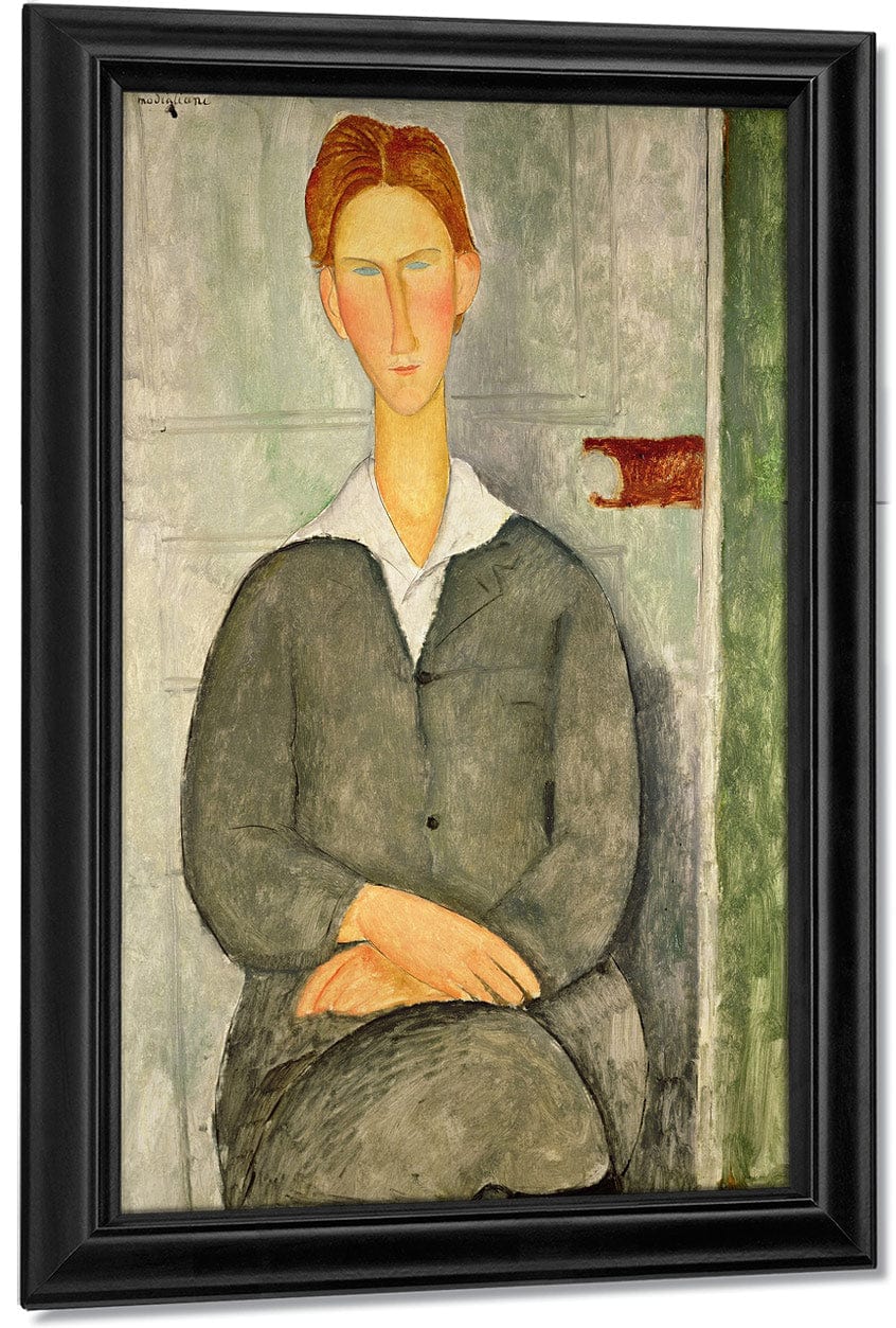 Young Boy With Red Hair By Amedeo Modigliani - Image 7