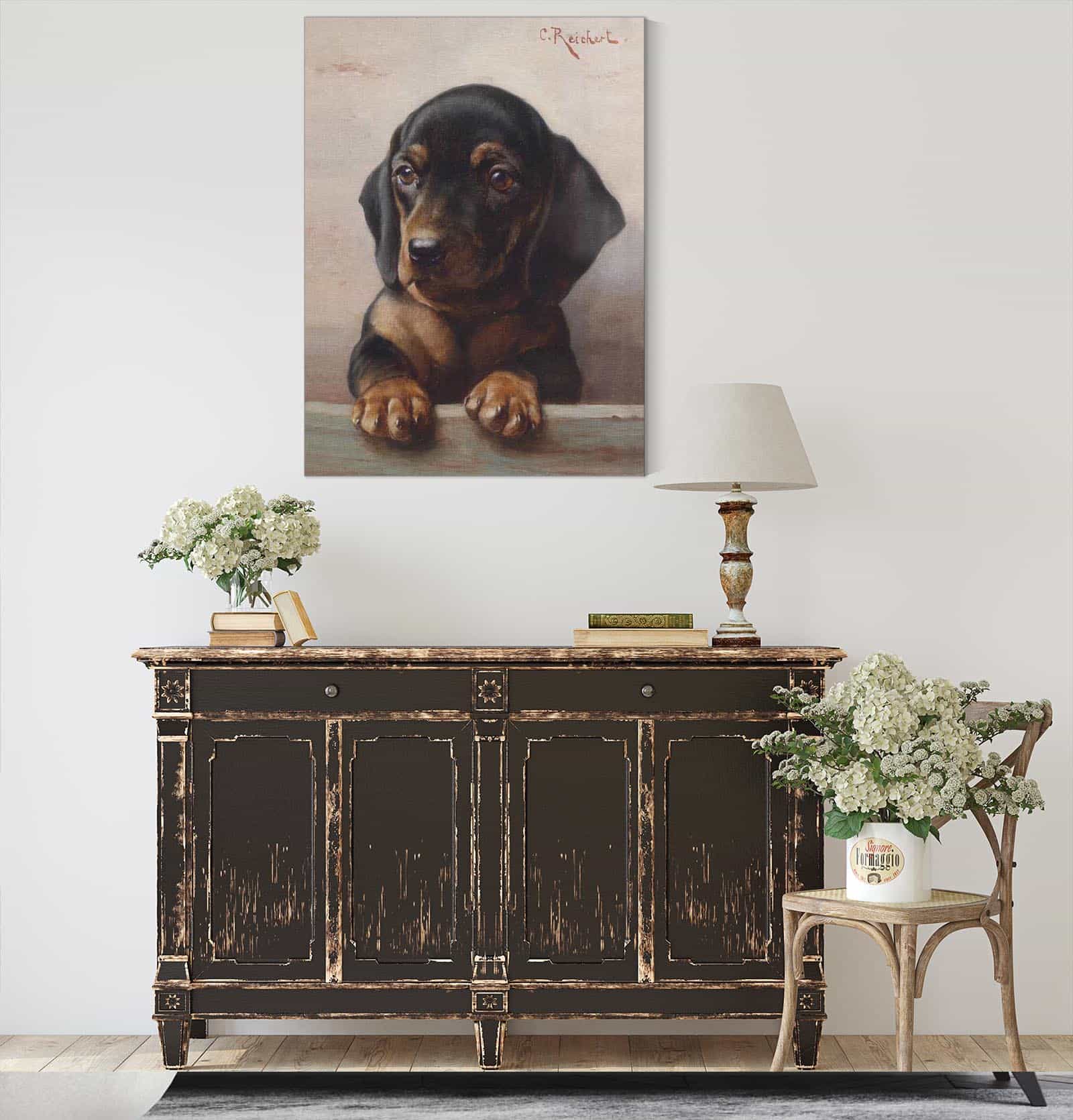 Young Dachshund by Carl Reichert - Image 4