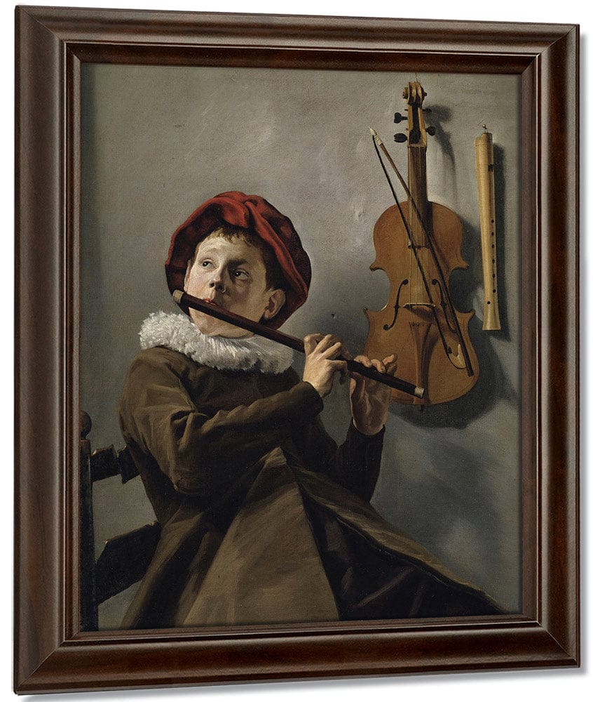 Young Flute Player 1630 By Judith Leyster - Image 5